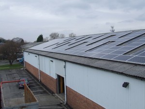 ICP Networks Solar Panels Installed