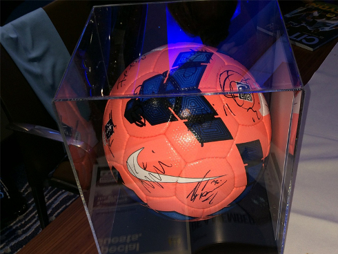 Signed Manchester City Match-Ball