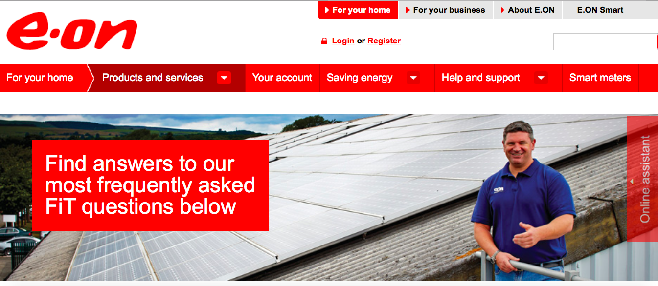 ICP Networks are hailed by Eon as a shining example of the FiT scheme