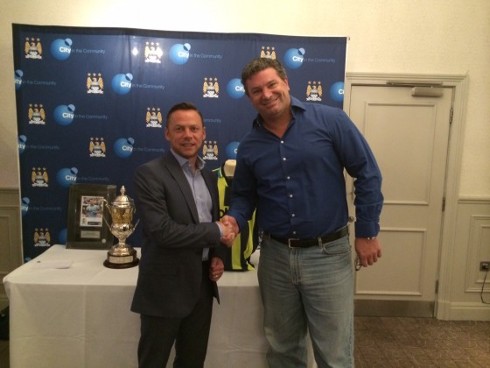 ICP Networks meets City legend Paul Dickov