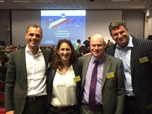 ICP Networks boss Matt Archer in Brussels for TTIP talks