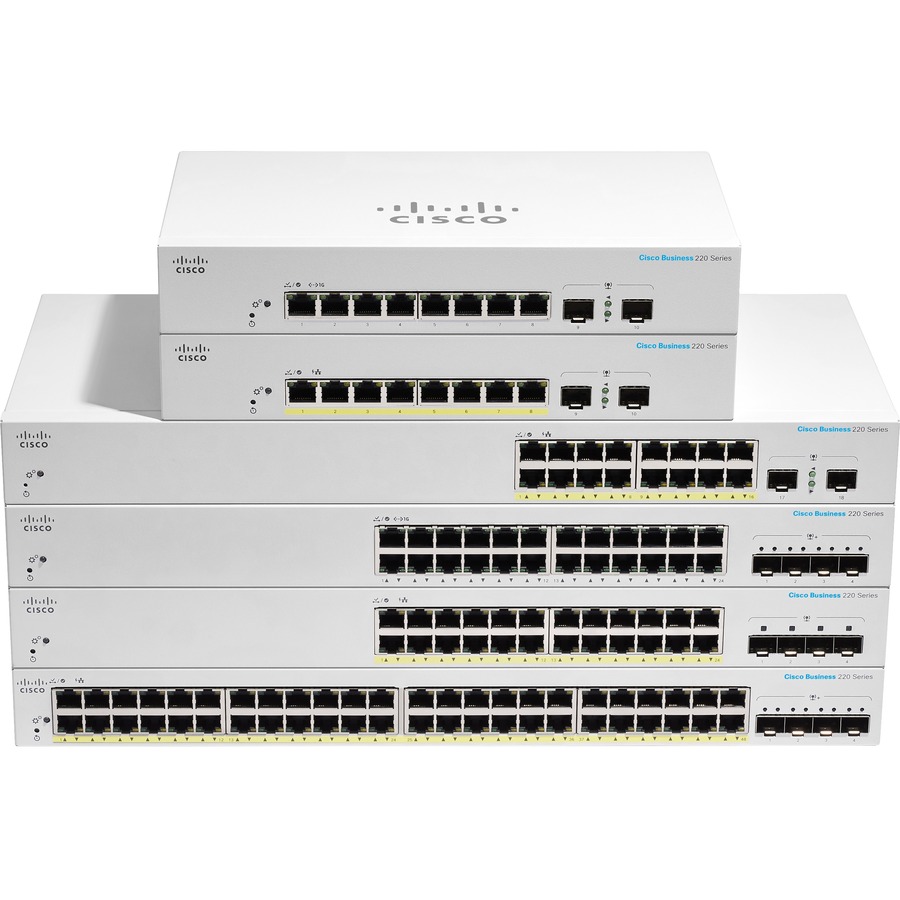 Cisco CBS220-24P-4X-UK from ICP Networks