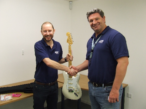Chris Rendell celebrates 10 years rocking at ICP Networks